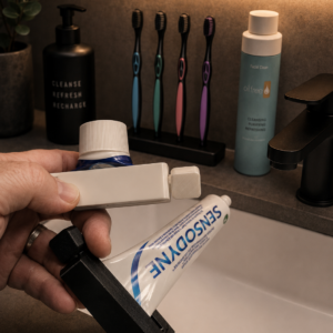 Presse-tube de dentifrice en plastique imprimé en 3D